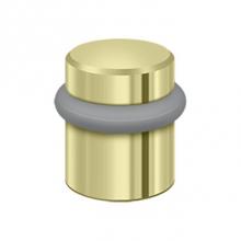 Deltana UFB4505U3-UNL - Round Universal Floor Bumper 1-1/2'', Solid Brass