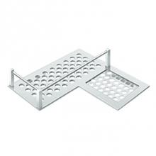 Deltana WBHDCR9U26 - Bathroom Basket HD Corner Right 9''