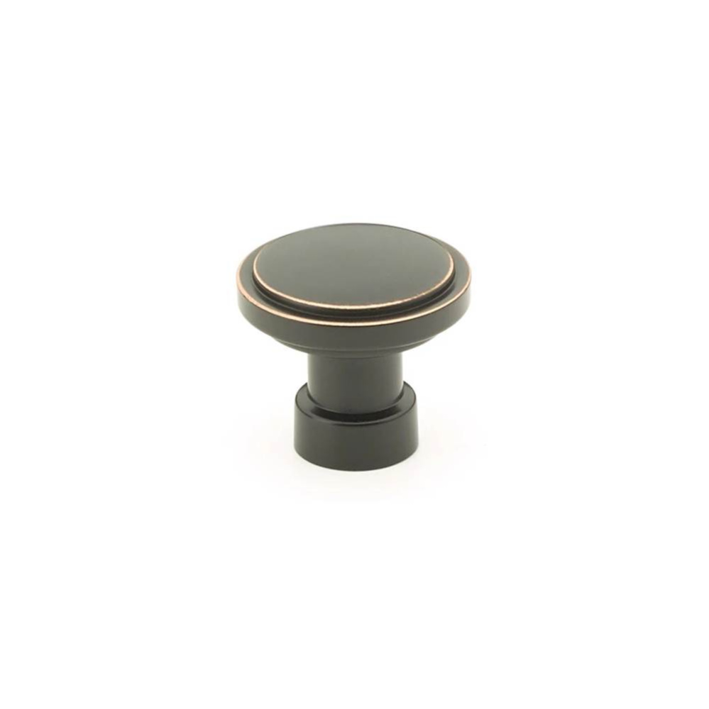 Industrial Modern HAYDON CABINET KNOB, 1-1/4'', US10B