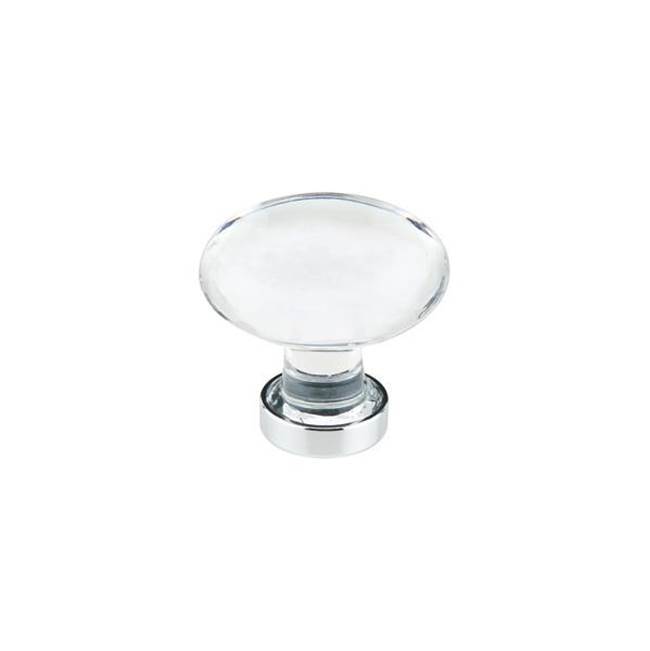 Hampton Crystal Knob, 1-3/4'', US4