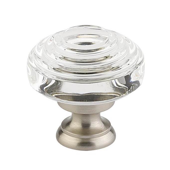 Deco Crystal Knob, Cabinet, 1-1/4'', US3NL