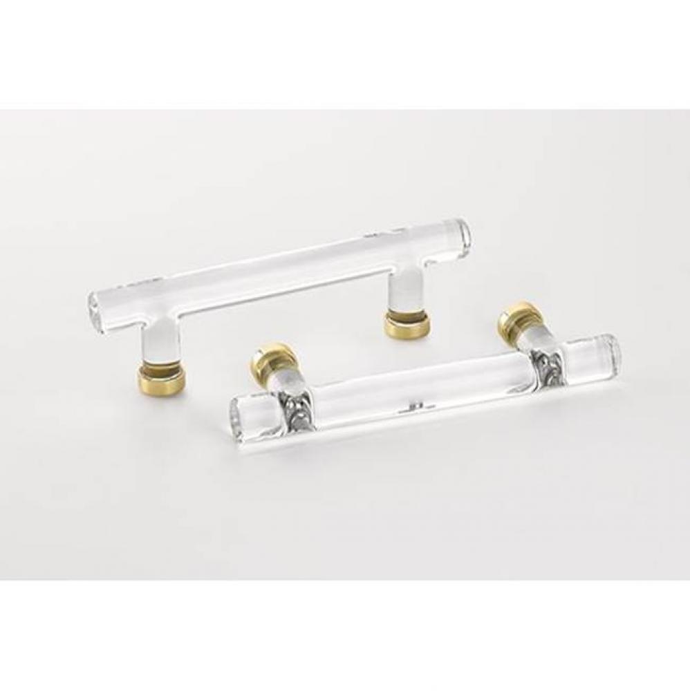 Crystal Bar Pull, 4'' C-C, US7