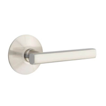 Emtek 5207FRLLHUS15 - Privacy, Modern Rosette, Freestone Lever, LH, US15