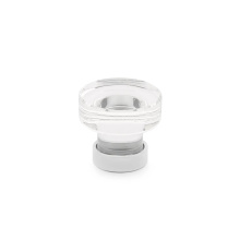 Emtek 86569US26 - Grayson Crystal Knob, Cabinet, 1-1/4'', US26