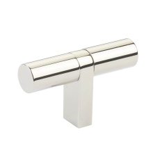Emtek 86656.RCBUS14.SMUS14 - Select Cabinet T-Knob 2-1/4'' overall, Rectangular Bar Stem US14, Smooth Bar US14