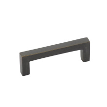 Emtek 86668MB - Rustic Modern Cabinet Pull, 4'' C-C, MB