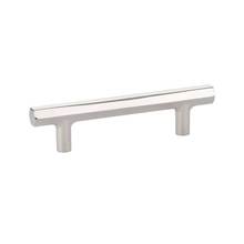 Emtek 86461US14 - Mod Hex Pull, Cabinet, 6'' C-C, US14