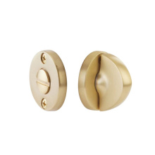 Emtek 8682US4 - Thumbturn Privacy Bolt, Double Disk Rosette US4, with Arched Thumbturn US4