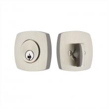 Emtek W8326US15 - Weiser Keyway, Urban Modern Deadbolt, Double Cylinder, US15