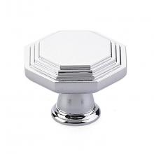 Emtek 86465US26 - Midvale Knob, Cabinet, 1-1/4'', US26