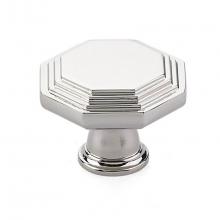 Emtek 86466US14 - Midvale Knob, Cabinet, 1-3/4'', US14