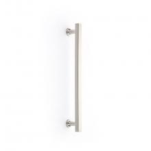 Emtek 87002US14 - Freestone Appliance Pull, 18'', US14