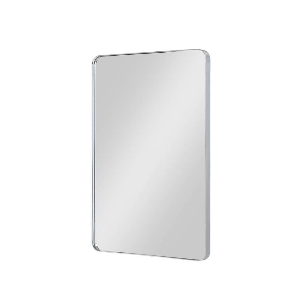 Reflections 24'' Metal Frame Mirror - Polished Chrome