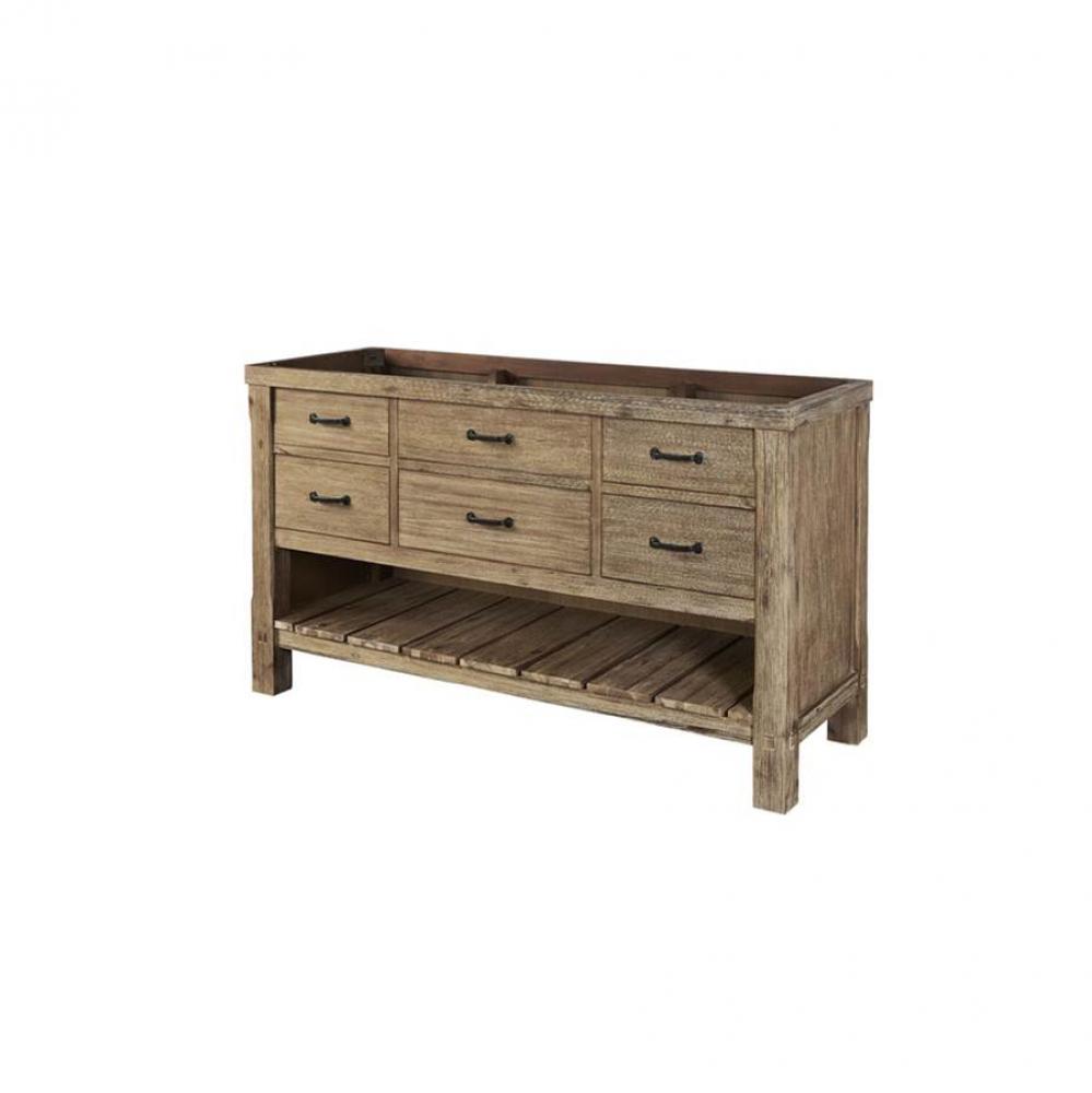 Napa 60'' Open Shelf Vanity - Sonoma Sand
