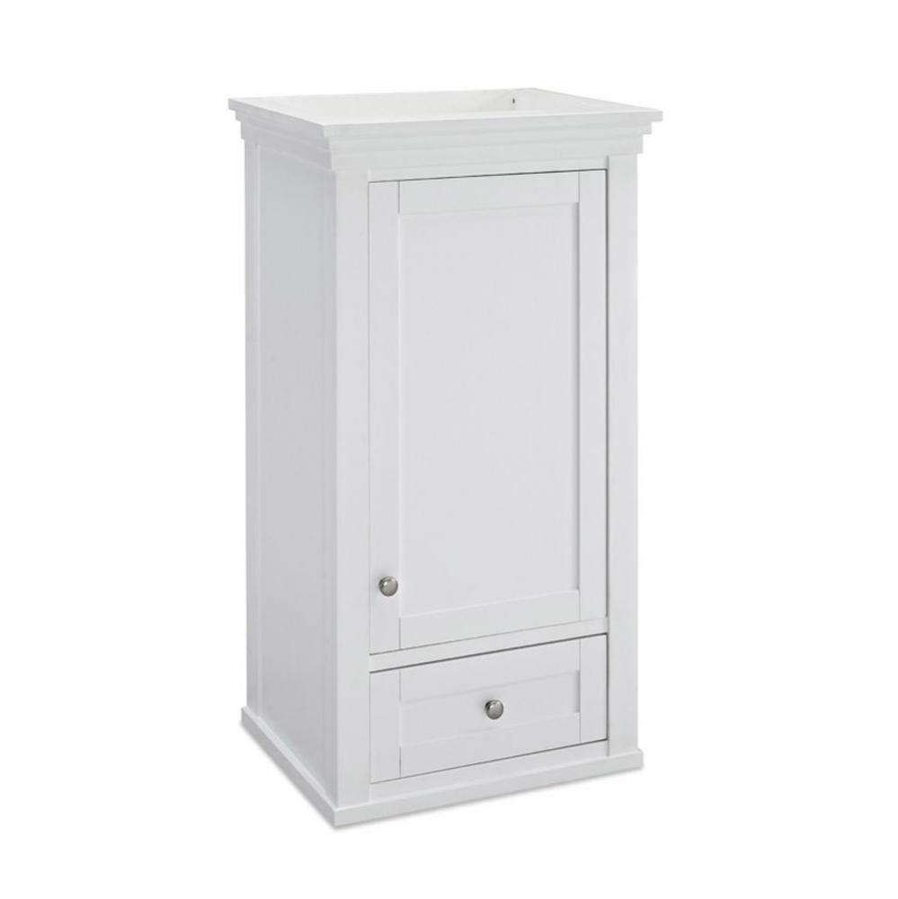 Shaker Americana 21x18'' Linen Hutch - Polar White