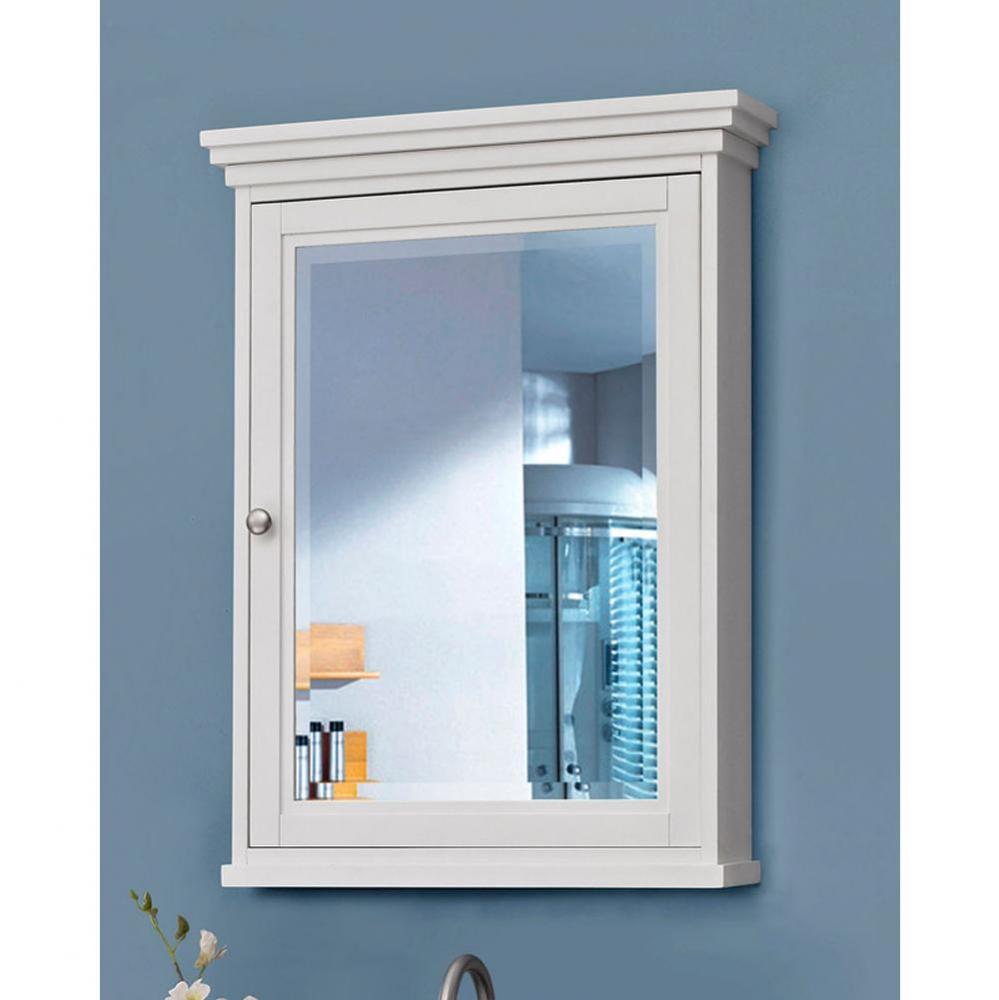 Shaker Americana 24'' Medicine Cabinet - Polar White