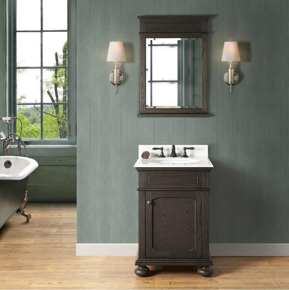 Oakhurst 24'' Vanity In Burnt Chocolate