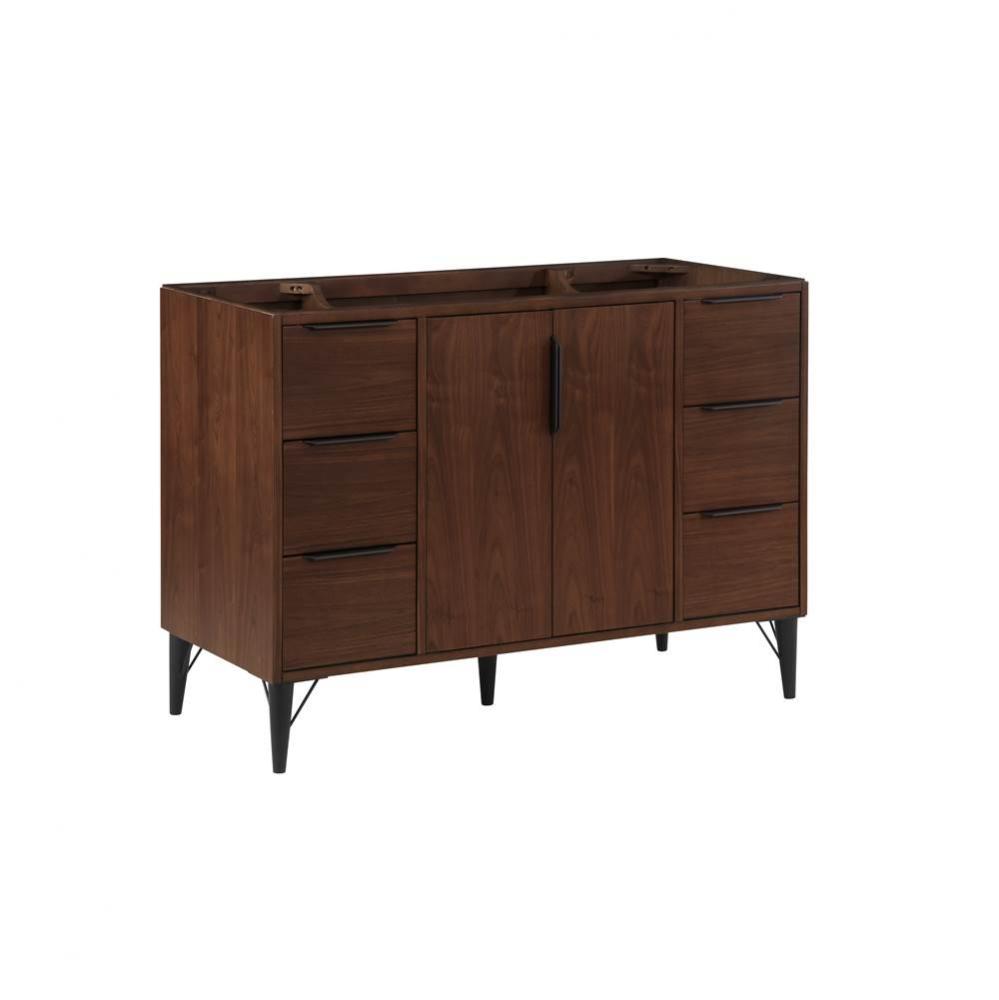 Grand Central 48'' Vanity - Natural Walnut