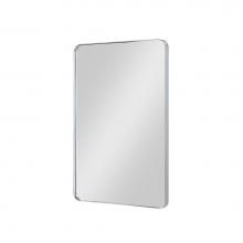Fairmont Designs 1100-M24PC - Reflections 24'' Metal Frame Mirror - Polished Chrome