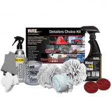 Flitz PDK25503 - 1-Each: 2'', 3'', 5'' And 7'' Buffball, 2Lb/Qt Polish,16Oz