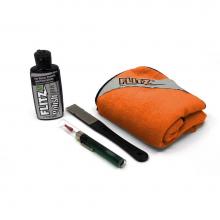Flitz KR41511P - 1.76Oz Polish, Dmt Diamond Sharpener, Super Lube Needle Oiler And 16 X 16 Microfiber Cloth In Poly