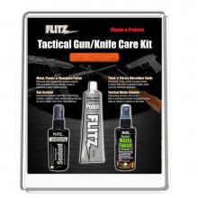 Flitz TGK41502P - 1.76Oz Polish, 1.7Oz Tactical Matte Cleaner, 1.7Oz Gun Sealant, Microfiber Cloth In Polybag