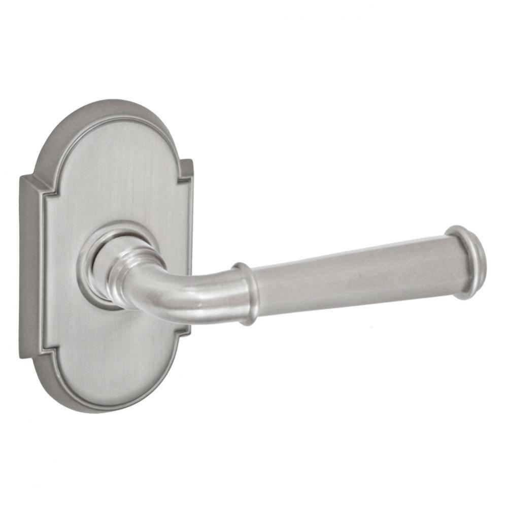 St Charles Lever with Tarvos Rose Dummy Single in Brushed Nickel - Right