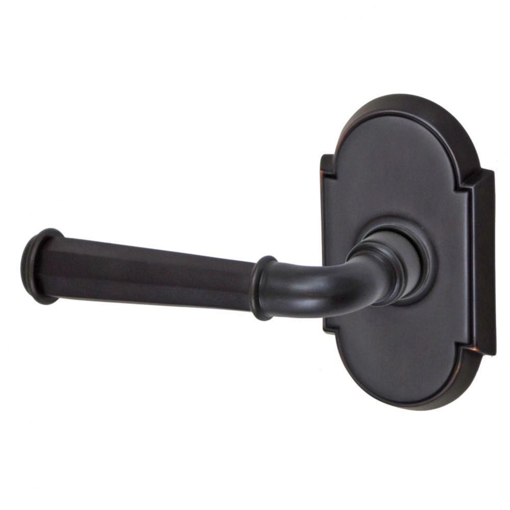 St Charles Lever with Tarvos Rose Dummy Single in Oil Rubbed Bronze - Left