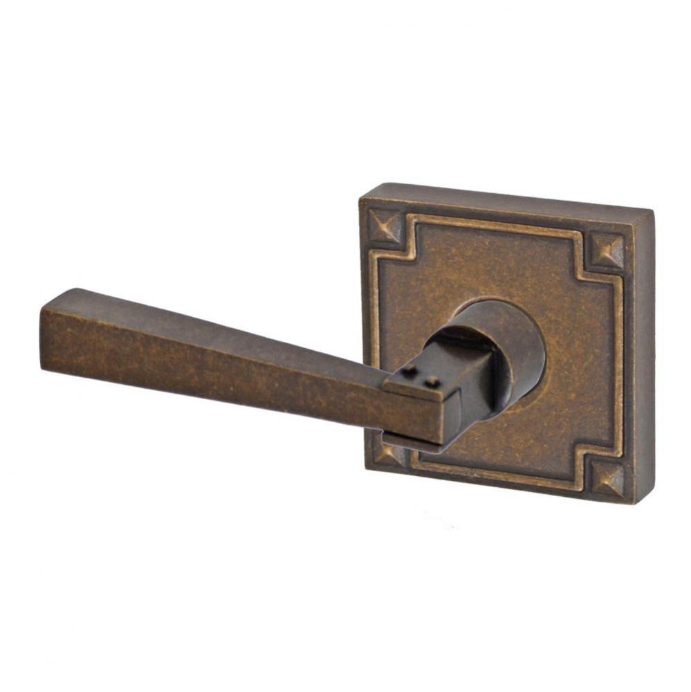Sonoma Lever with Sonoma Rose Passage Set in Medium Bronze - Left