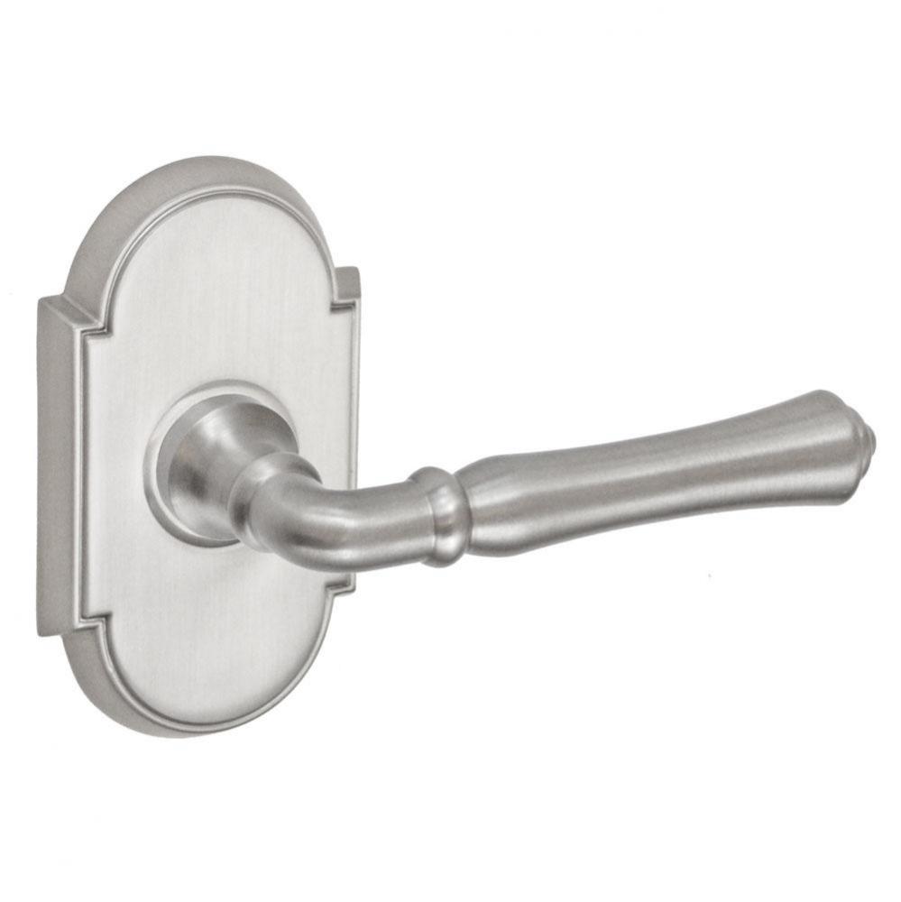Cape Anne Lever with Tarvos Rose Dummy Single in Brushed Nickel - Right