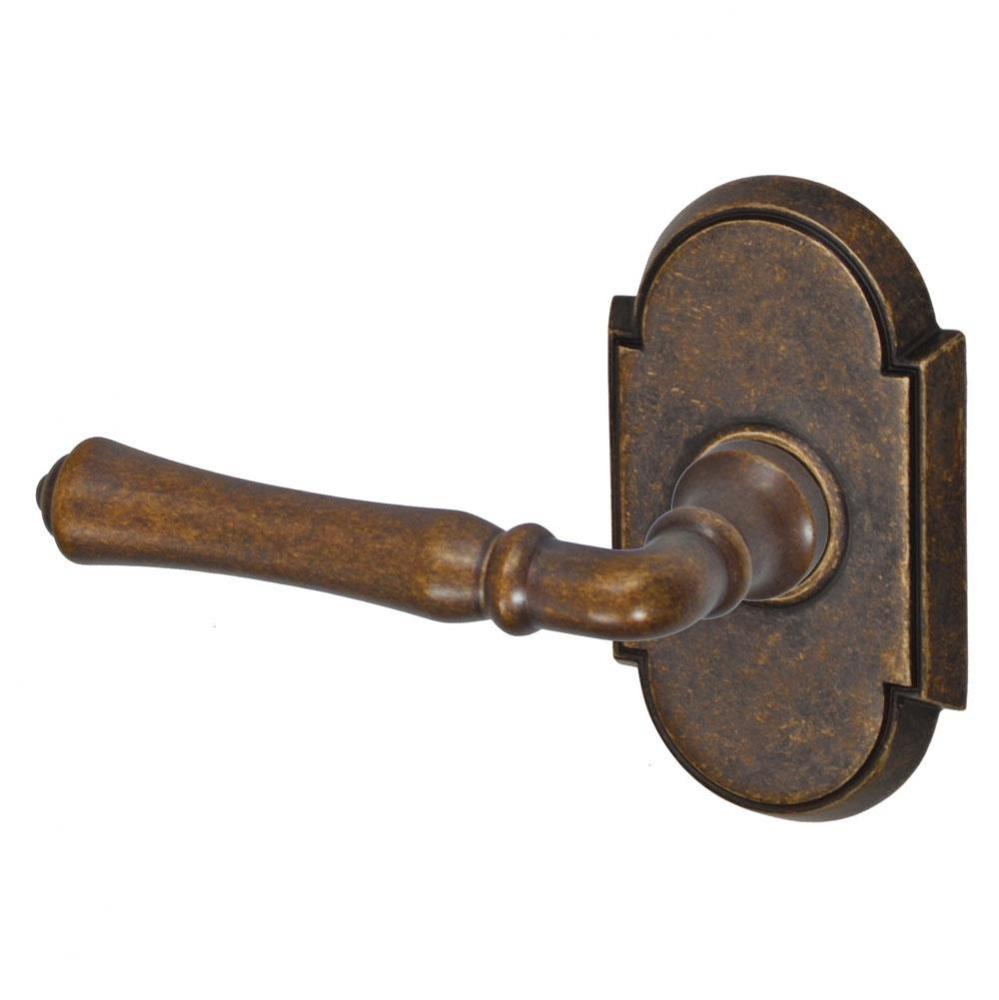 Cape Anne Lever with Tarvos Rose Passage Set in Medium Bronze - Left