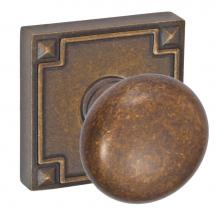 Fusion P-01-E4-0-MDB - Half-Round Knob with Sonoma Rose Passage Set in Medium