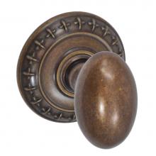 Fusion D-02-E5-E-MDB - Egg Knob with St. Charles Rose Dummy Single in Medium