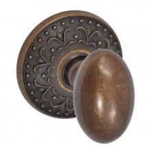 Fusion D-02-S9-E-MDB - Egg Knob with Venice  Rose Dummy Single in Medium
