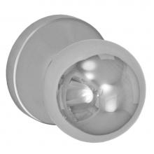 Fusion D-03-A2-E-PSS - 3060 Knob with Contemporary Rose Dummy Single in Polished Stainless