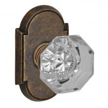 Fusion D-16-E8-E-MDB - Victorian Clear Knob with Tarvos Rose Dummy Single in Medium