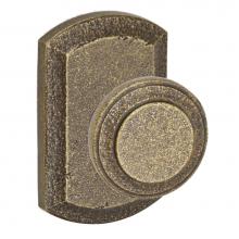 Fusion P-24-T7-0-MRB - Chiseled Half-Round Knob with Blue Ridge Rose Passage Set in Medium Relic