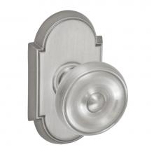 Fusion V-38-E8-0-BRN - Cambridge Knob with Tarvos Rose Privacy Set in Brushed