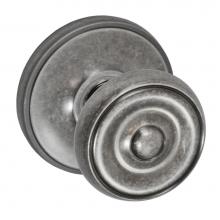 Fusion D-38-F2-E-ATP - Cambridge Knob with Cambridge Rose Dummy Single in Antique