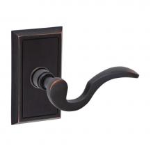 Fusion D-AD-S8-E-ORB-R - Drop Tail  Lever with Shaker Rose Dummy Single in Oil Rubbed Bronze - Right