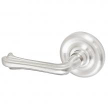 Fusion D-AH-A7-E-BRN-L - Claw Foot Lever with Contoured Radius Rose Dummy Single in Brushed Nickel - Left