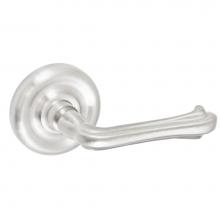 Fusion D-AH-A7-E-BRN-R - Claw Foot Lever with Contoured Radius Rose Dummy Single in Brushed Nickel - Right