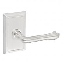 Fusion D-AH-S8-E-BRN-R - Claw Foot Lever with Shaker Rose Dummy Single in Brushed Nickel - Right