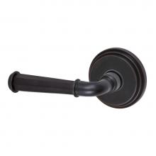 Fusion P-AN-B1-0-ORB-L - St Charles Lever with Stepped  Rose Passage Set in Oil Rubbed Bronze - Left