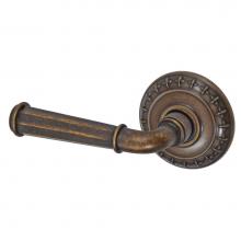 Fusion P-AN-E5-0-MDB-L - St Charles Lever with St. Charles Rose Passage Set in Medium Bronze - Left