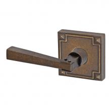 Fusion P-AQ-E4-0-MDB-L - Sonoma Lever with Sonoma Rose Passage Set in Medium Bronze - Left
