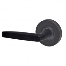 Fusion D-AT-A2-E-ORB-L - Empire Lever with Contemporary Rose Dummy Single in Oil Rubbed Bronze - Left