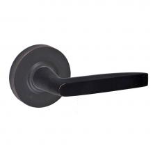 Fusion D-AT-A2-E-ORB-R - Empire Lever with Contemporary Rose Dummy Single in Oil Rubbed Bronze - Right