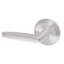 Fusion P-AT-B1-0-BRN-L - Empire Lever with Stepped  Rose Passage Set in Brushed Nickel - Left
