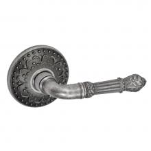 Fusion P-BD-S9-0-ATP-R - Venetian Lever with Venice  Rose Passage Set in Antique Pewter - Right